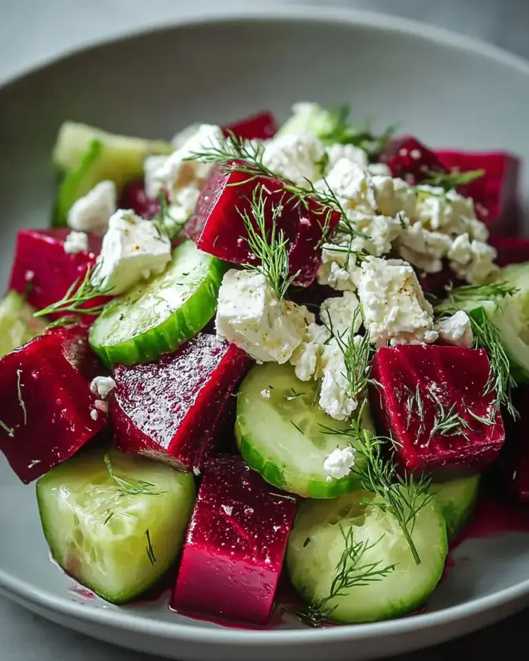 Rote Bete Salat mit Feta