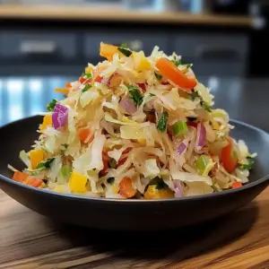 Altmodischer Sauerkrautsalat