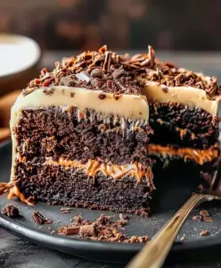 Ultimativer Schoko Karottenkuchen mit Frischkäse Frosting