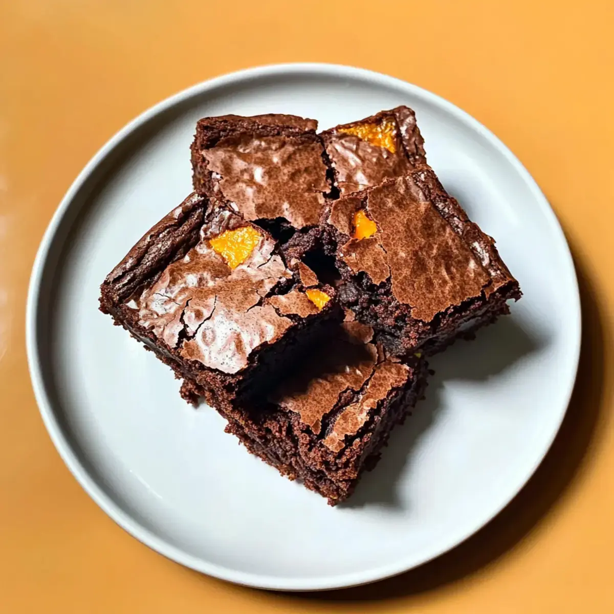Schokoladen-Orangen-Brownies Rezept