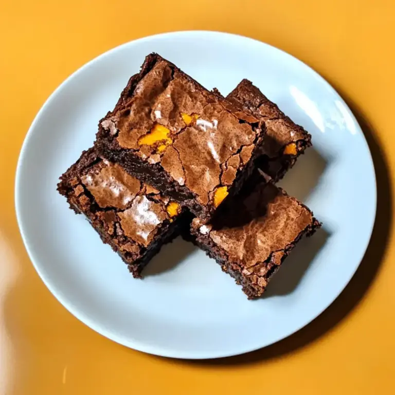 Schokoladen-Orangen-Brownies Rezept