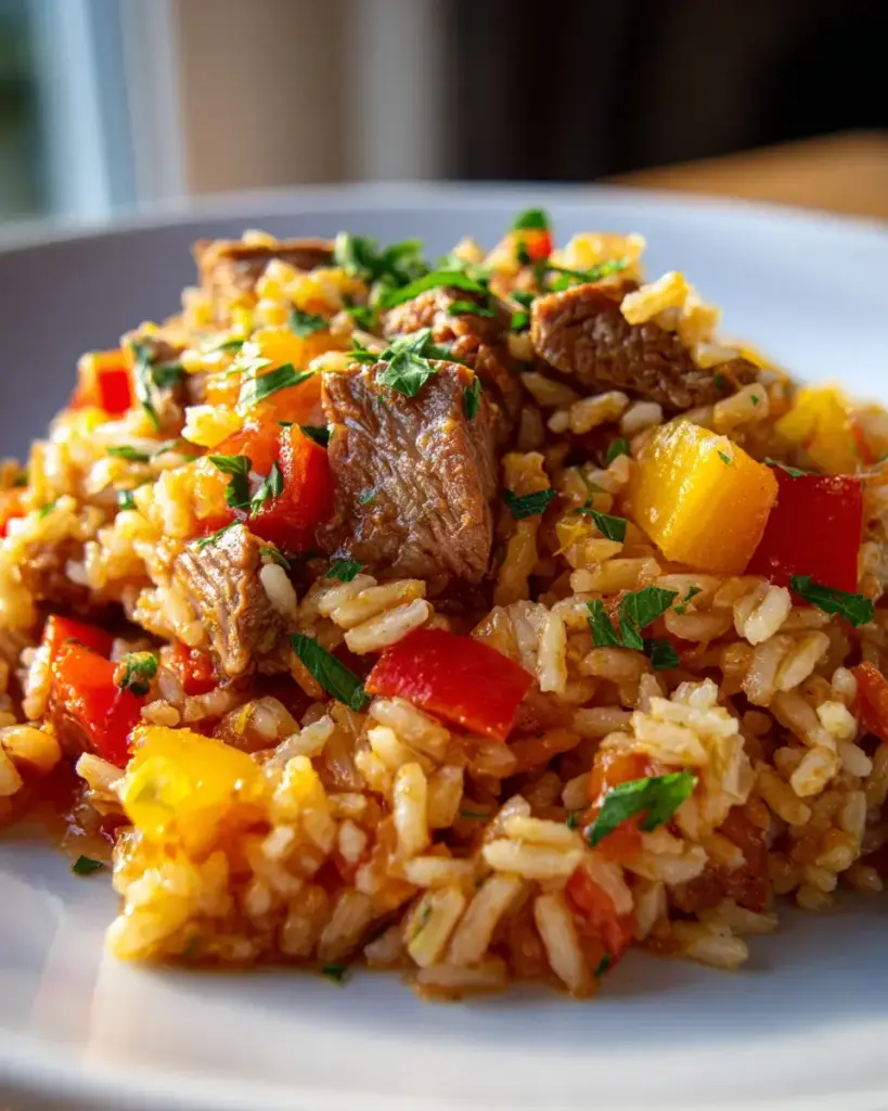 Serbisches Reisfleisch Rezept