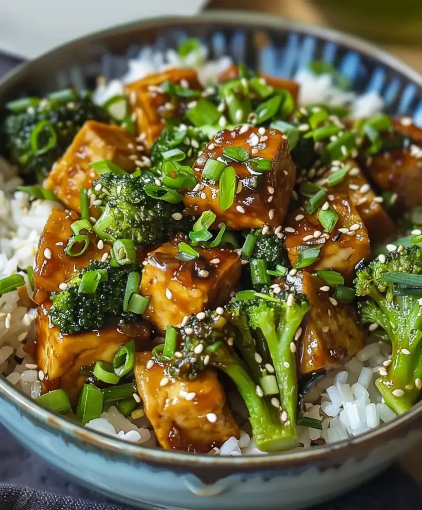 Sesam Tofu Brokkoli Rezept