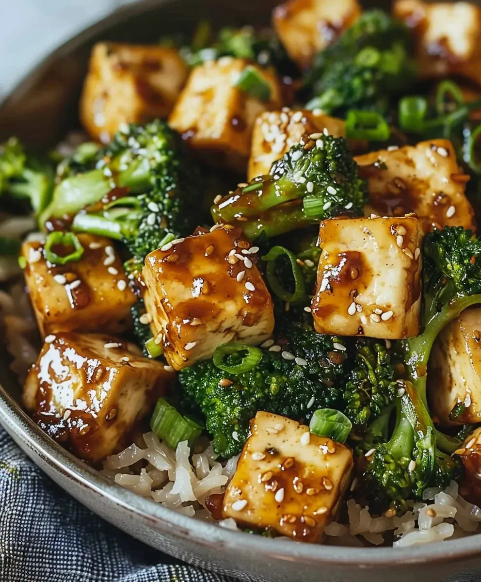 Sesam Tofu Brokkoli Rezept