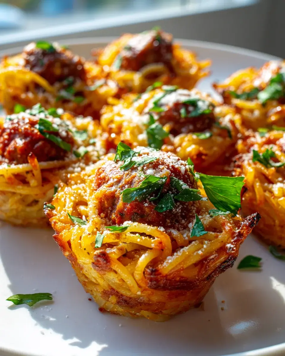 SpaghettiFleischballchenPastatortchenRezept