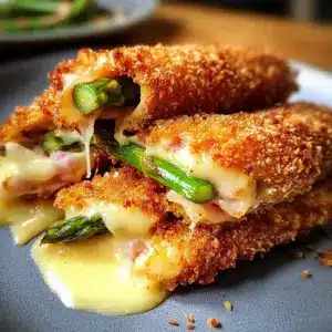 Köstliches Spargel Cordon Bleu