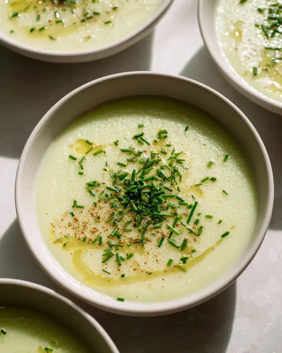 Spargelsuppe Rezept cremige Butter Muskat