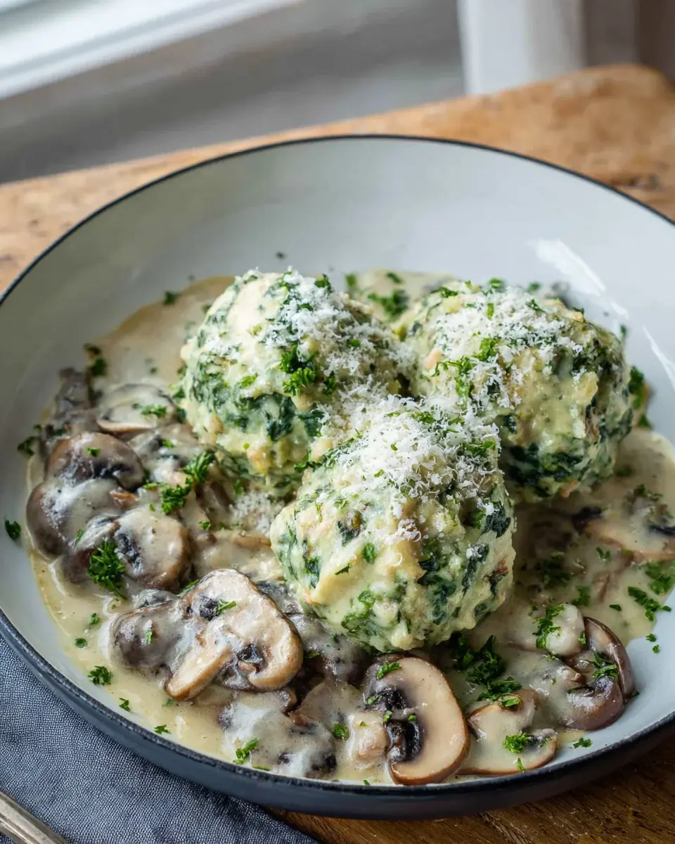Spinatknödel Rezept