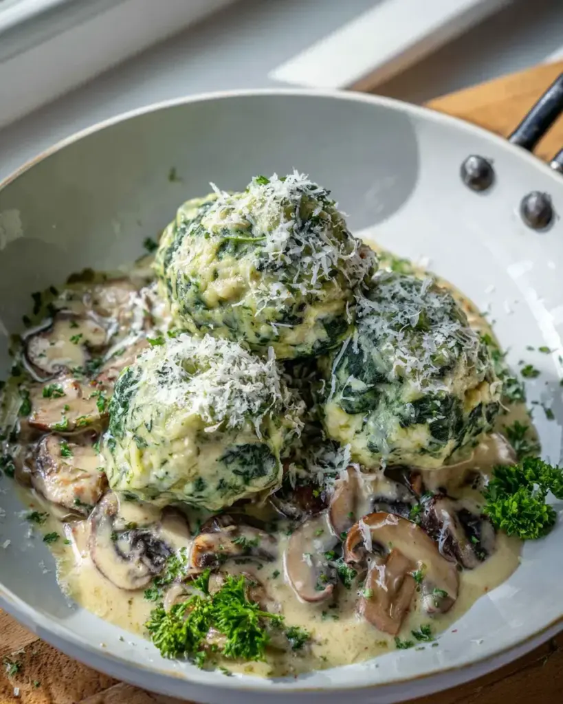 Spinatknödel Rezept