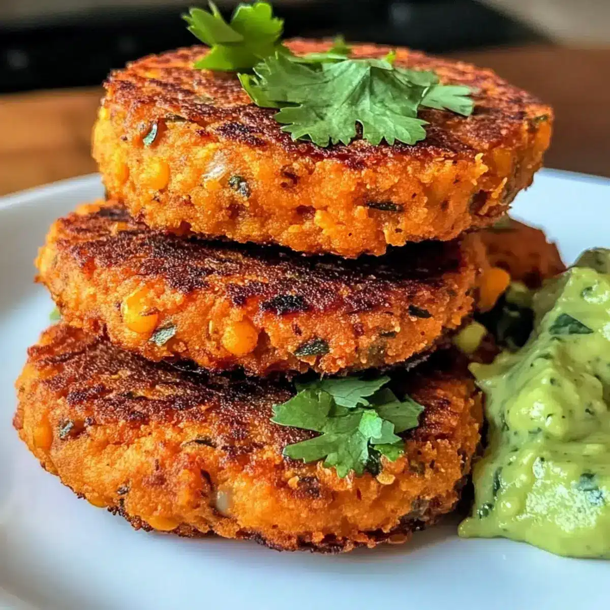 Süßkartoffel Linsen Patties Rezept