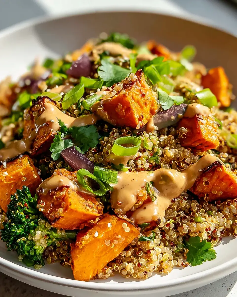 Süßkartoffel Quinoa Salat