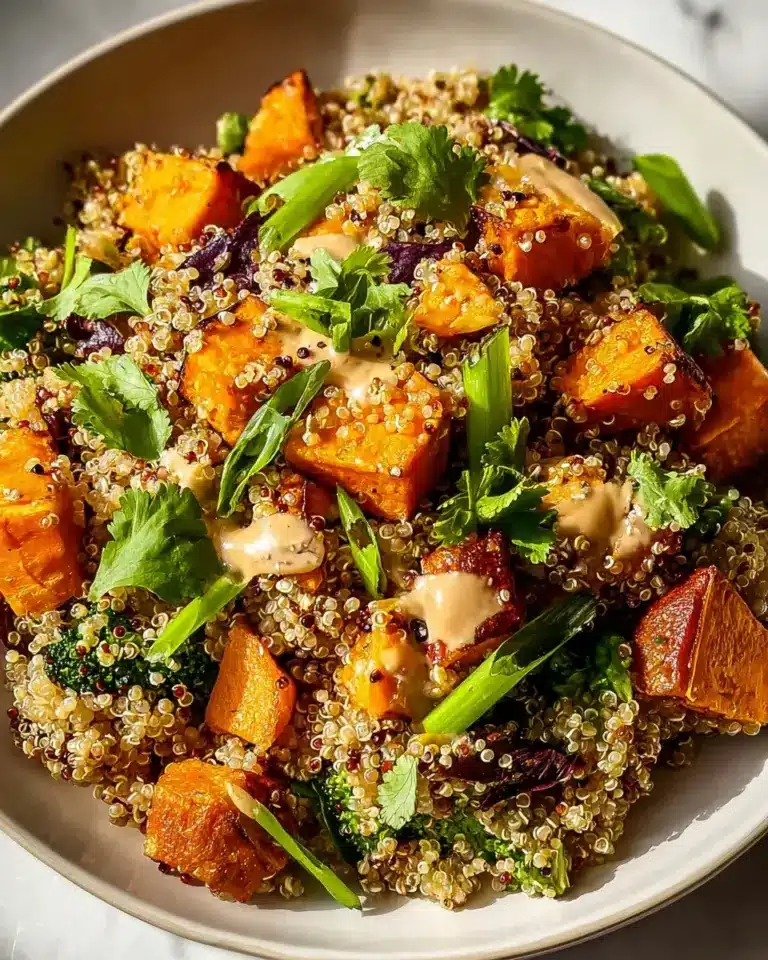 Süßkartoffel Quinoa Salat