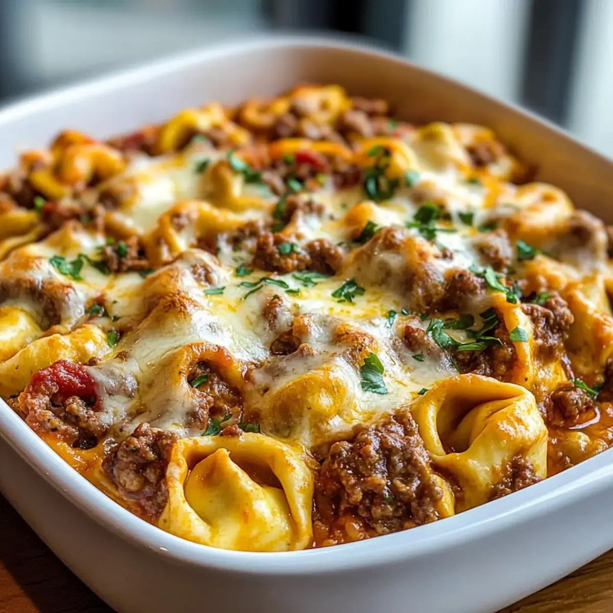 Taco Tortellini Auflauf Rezept