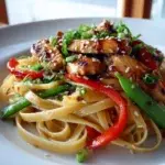 Teriyaki Hähnchen Pasta Rezept