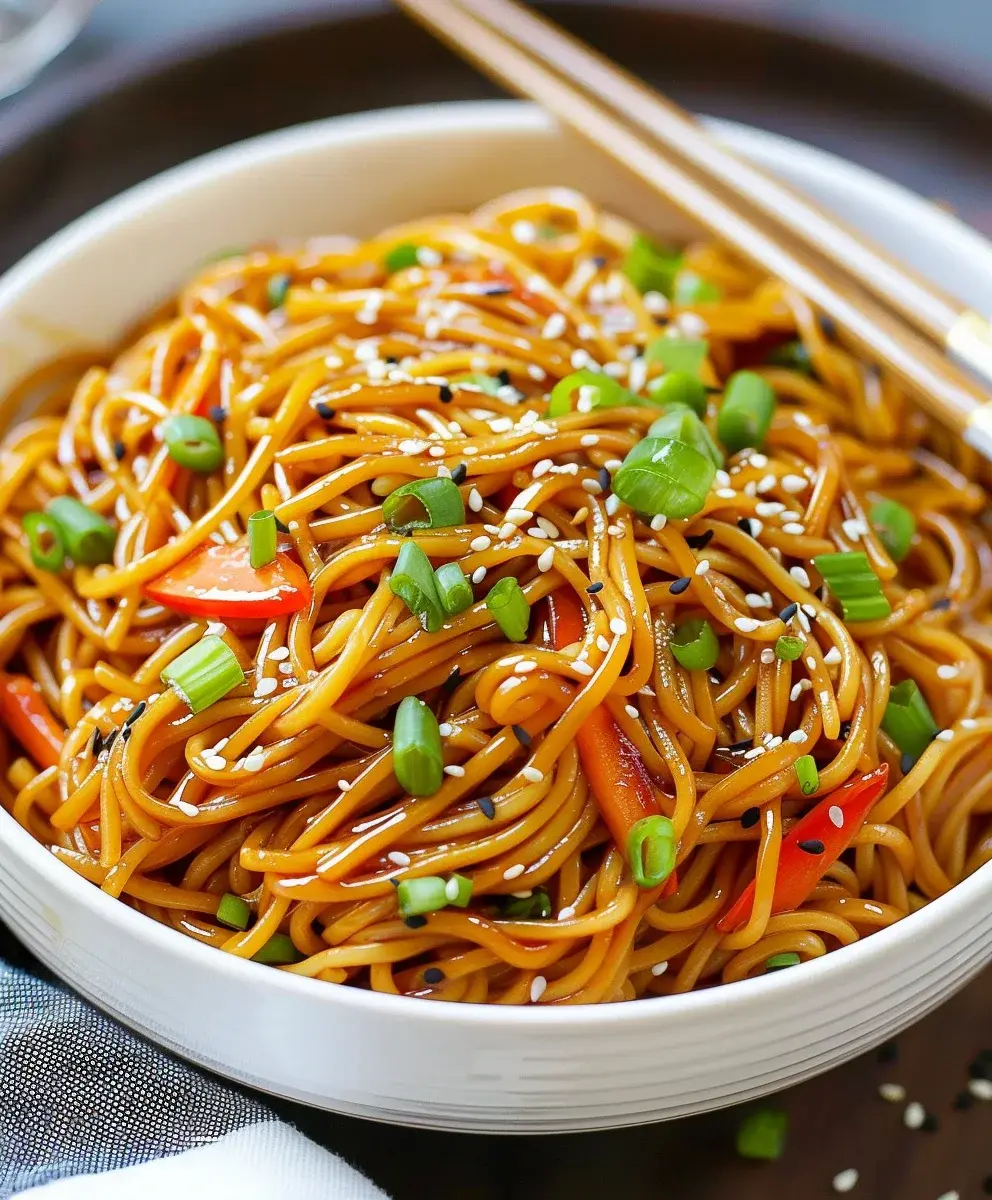 Teriyaki Nudeln Rezept