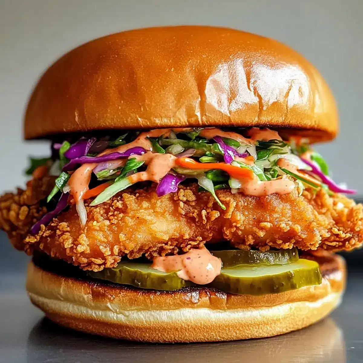 ThaiChickenSandwichRezept