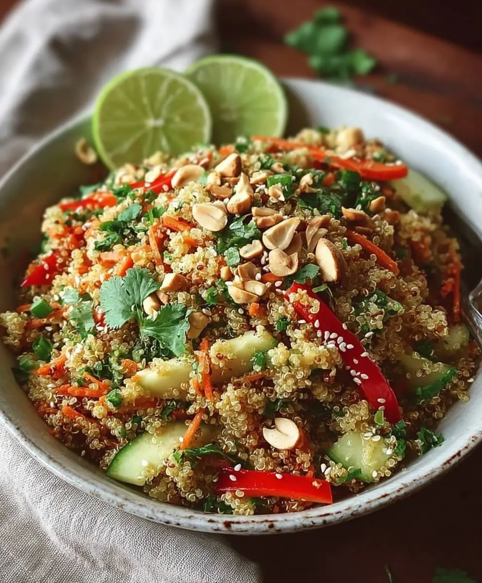 Thai Quinoa Salat Rezept