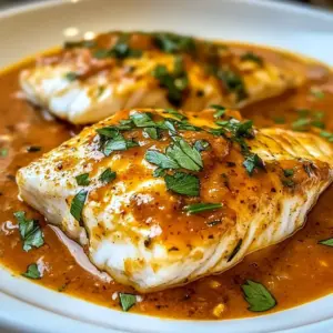 Tilapia in gerösteter Paprikasoße