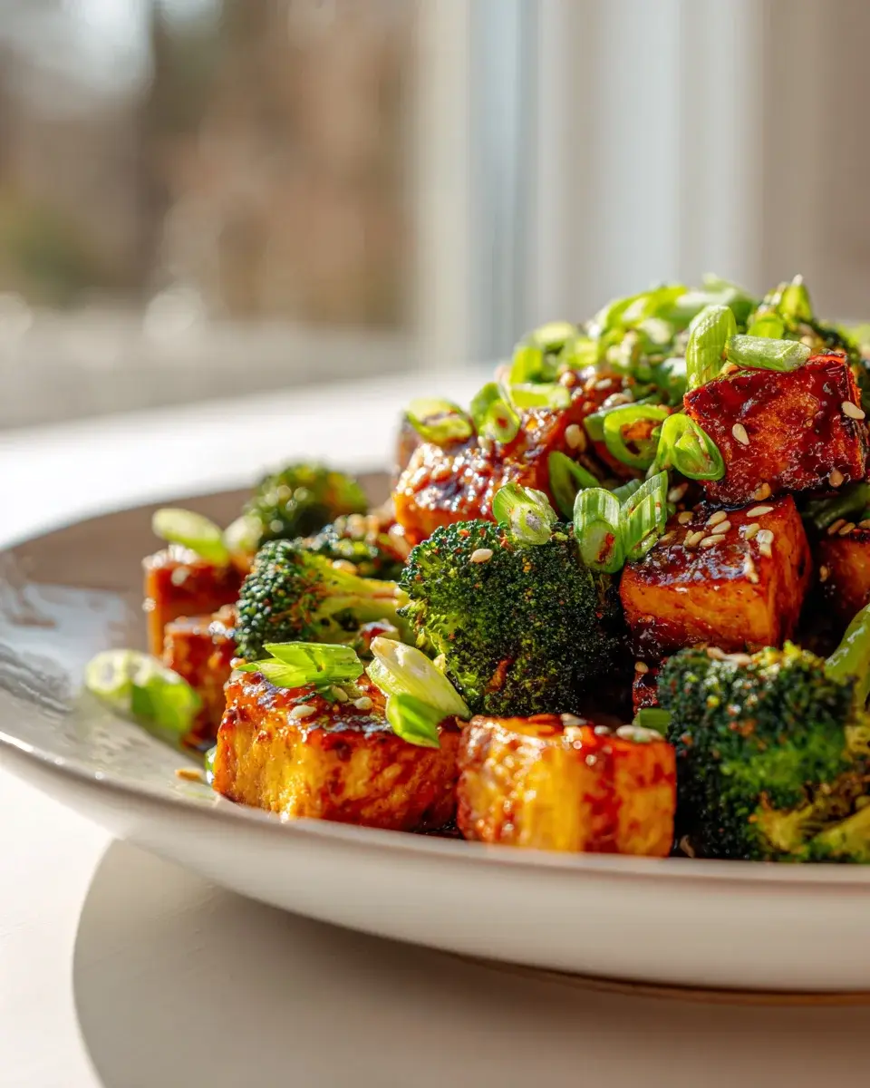 Tofu Brokkoli Pfanne Rezept