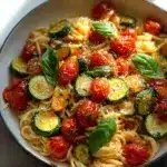 Tomaten Zucchini Pasta Rezept
