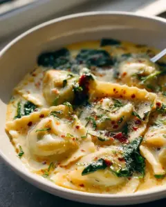 Cremige Toskanische Ravioli Suppe – Dein Löffelweiser Genuss