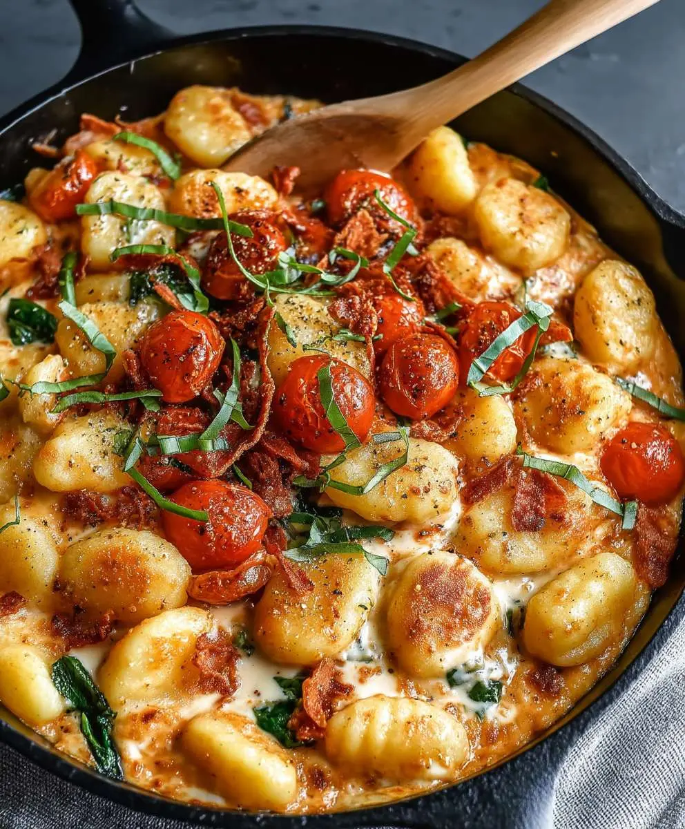 VeganeGnocchiKokosmilchPfanne