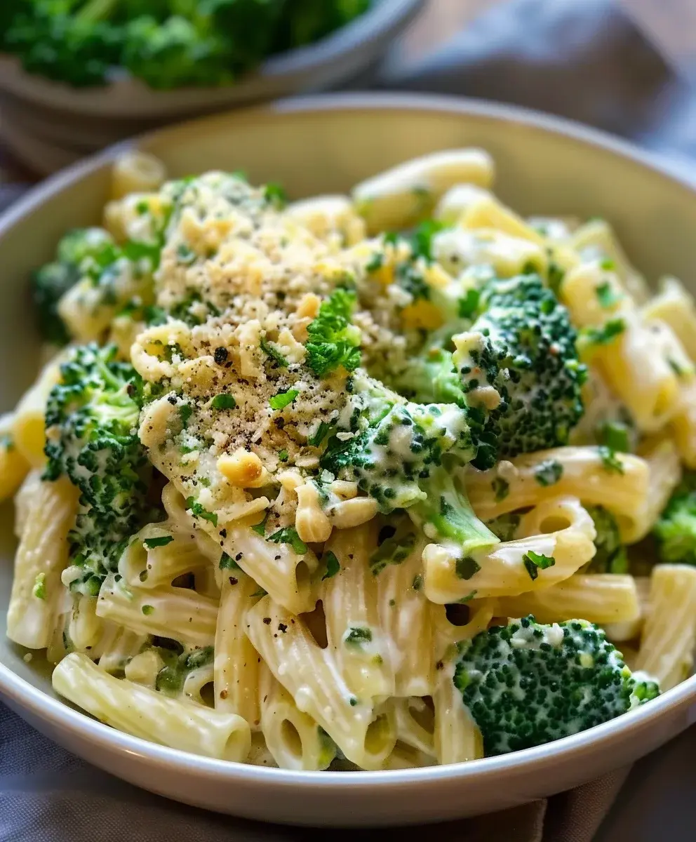 Vegane Nudeln mit Brokkoli Rezept
