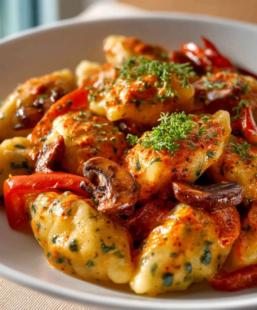 Vegane Schupfnudelpfanne Rezept