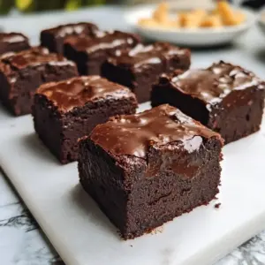 Fudgy Süßkartoffel-Brownies