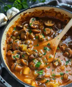 Veganes Lauch Pilz Gulasch: Ein Unglaubliches Rezept