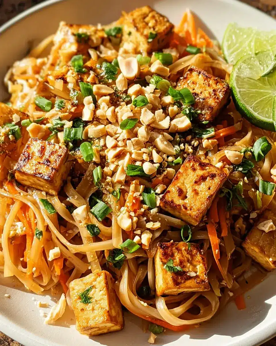 Veganes Tofu Pad Thai Rezept