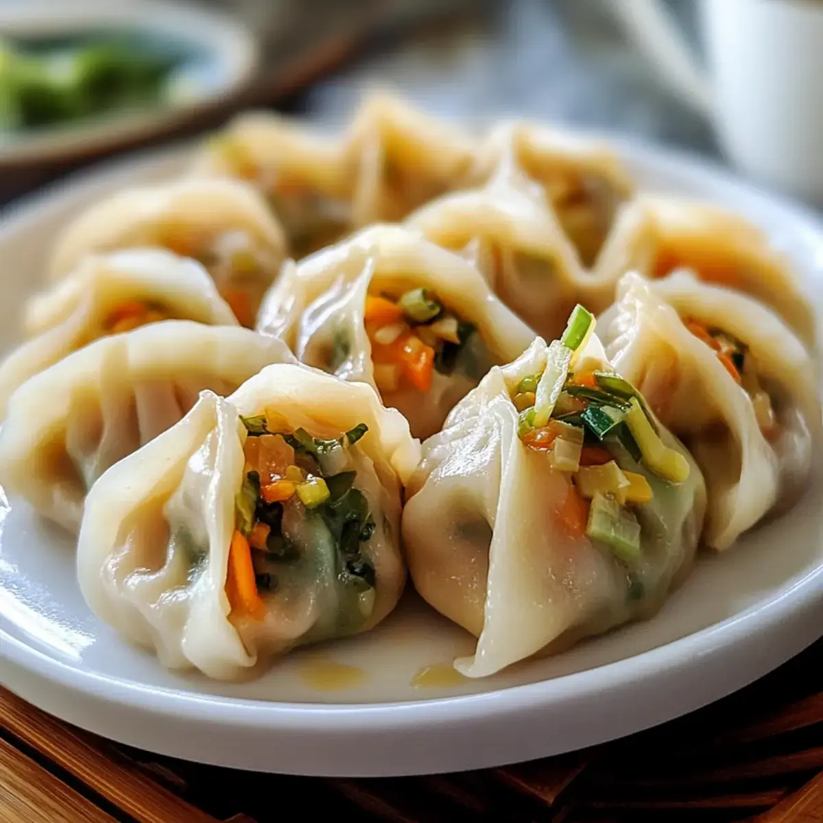 Vegetarische Dumplings selber machen
