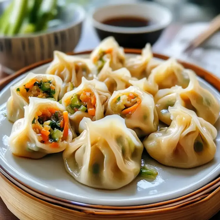 Vegetarische Dumplings selber machen