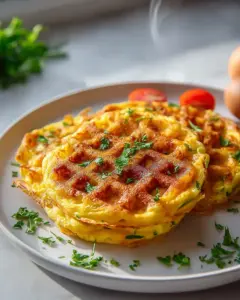 Einfache Veggie Chaffles