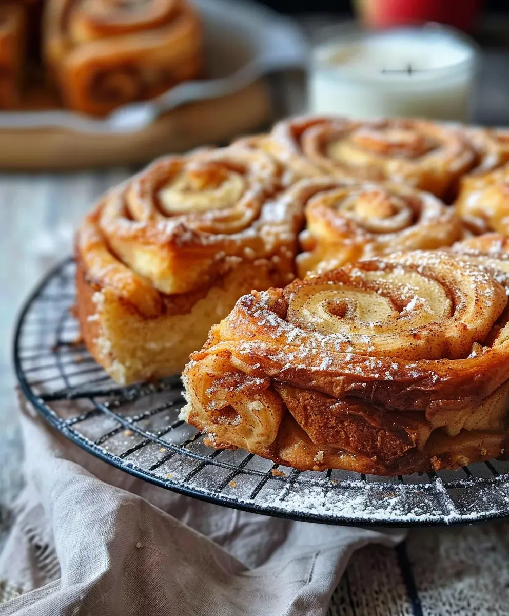 Zimtschnecken Apfelkuchen Rezept