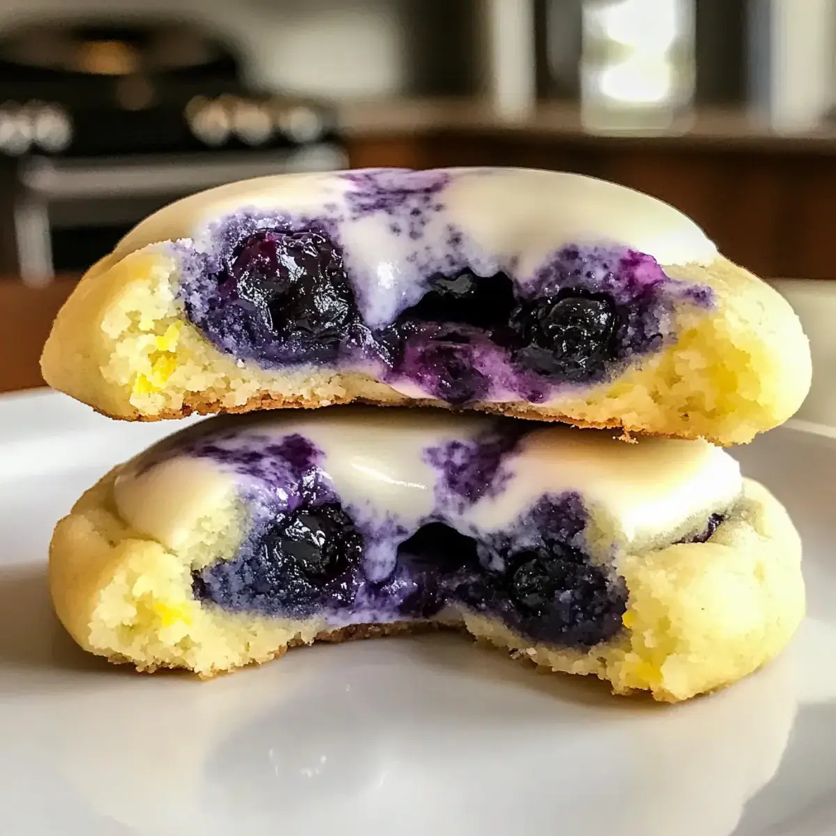 ZitronenBlaubeerCheesecakeCookies