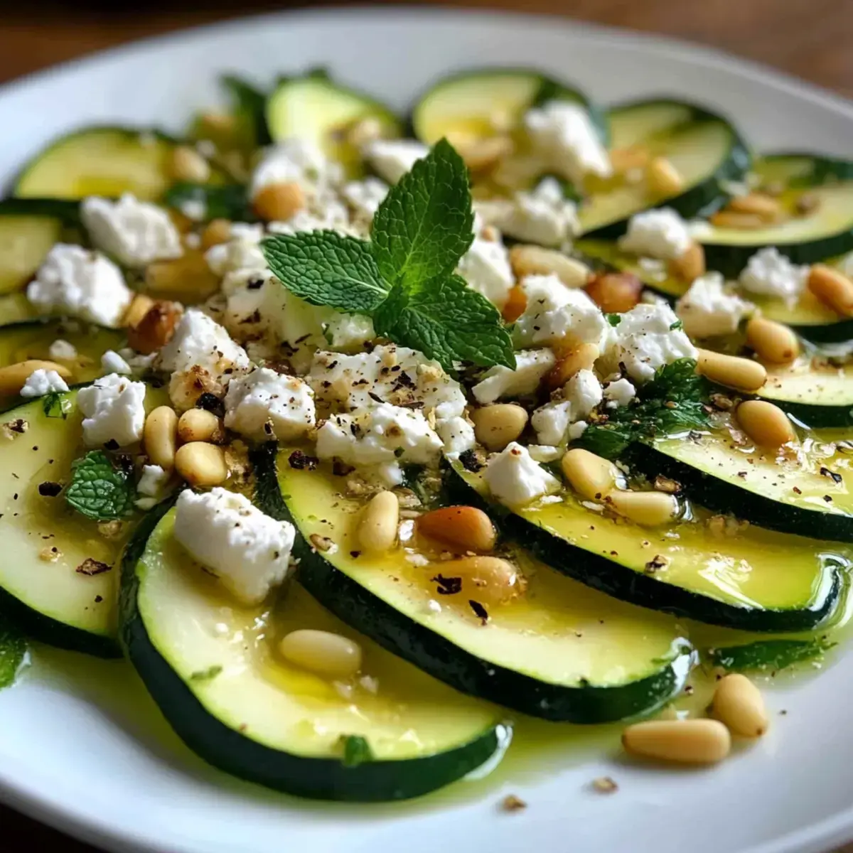 Zucchini Carpaccio Rezept