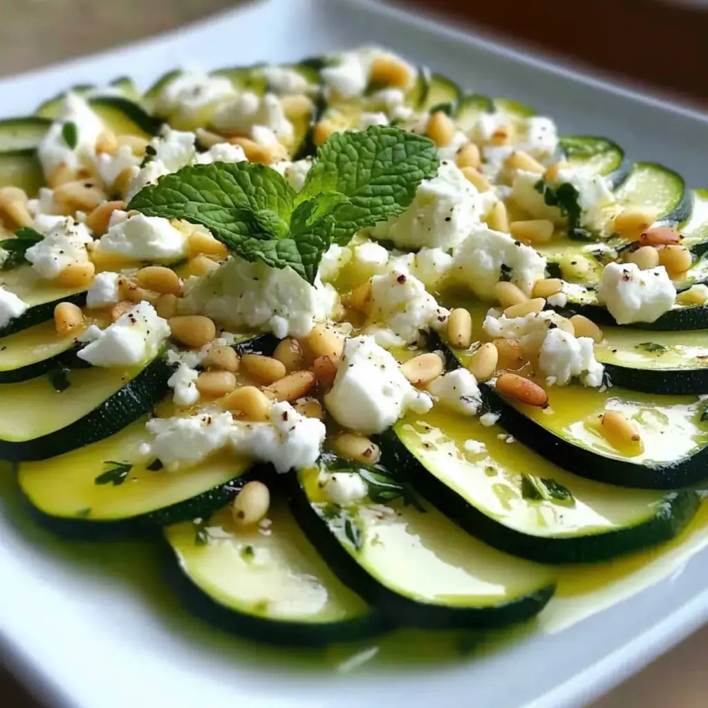 Zucchini Carpaccio Rezept