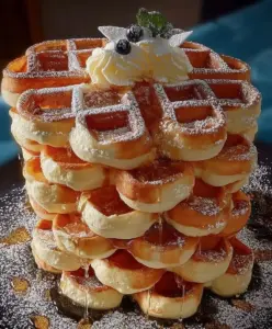 Belgische Joghurt Waffeln