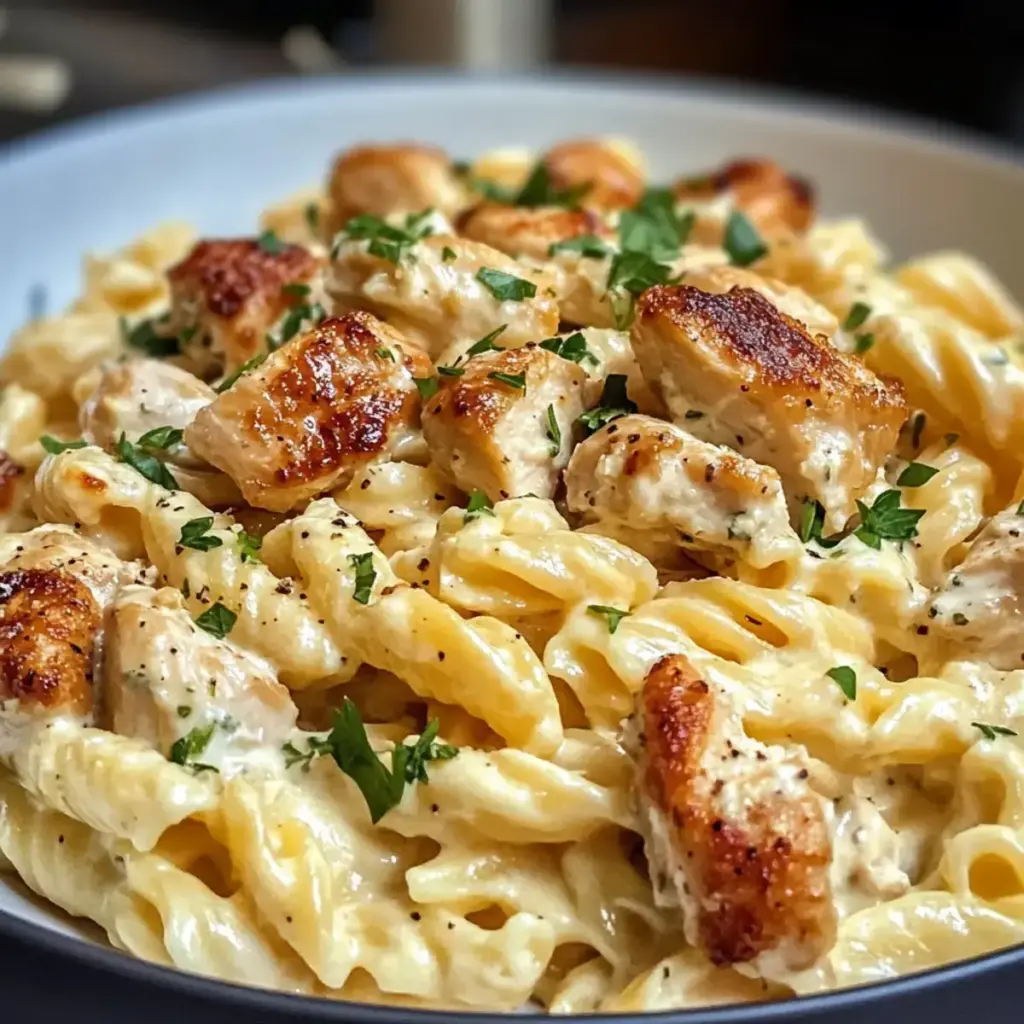 cremige hähnchen feta pasta rezept