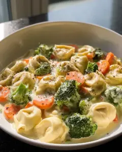 Cremige Gemüse-Tortellini Pfanne