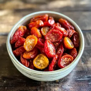 Dehydrierte Cocktailtomaten – Ein ganzjähriger Genuss