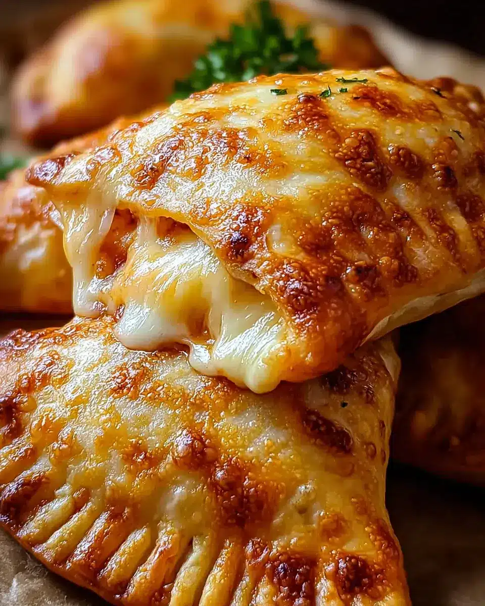 einfache kaese pizzataschen rezept
