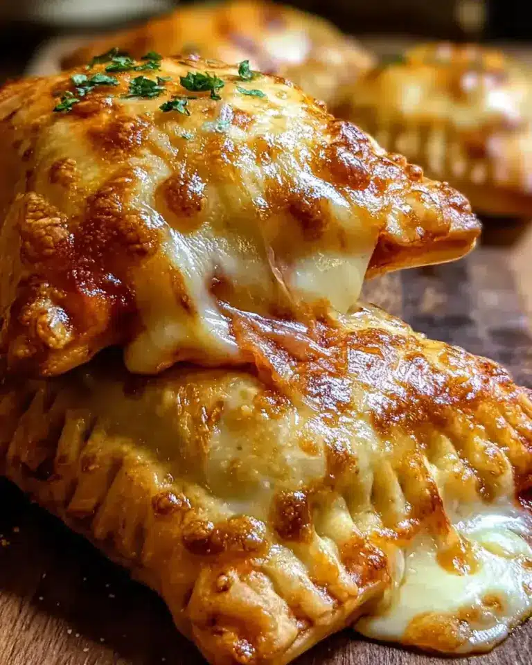 einfache kaese pizzataschen rezept