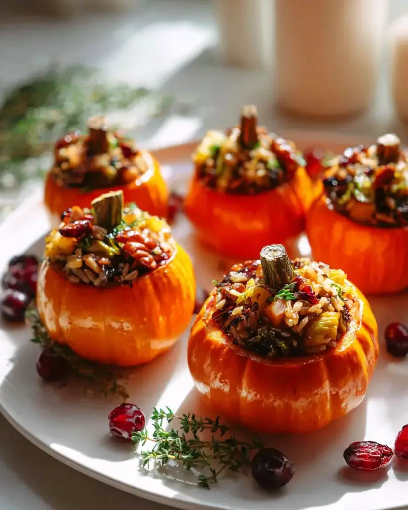 geröstete mini kürbisse rezept