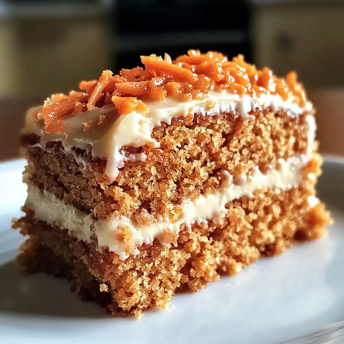 glutenfreier Haferflocken Karottenkuchen Rezept