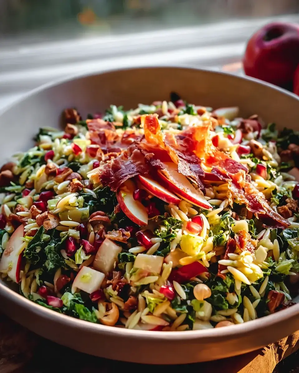 herbstlicherapfelorzosalat