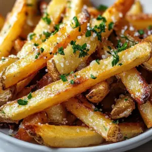 Knusprige Knoblauchbutterpommes