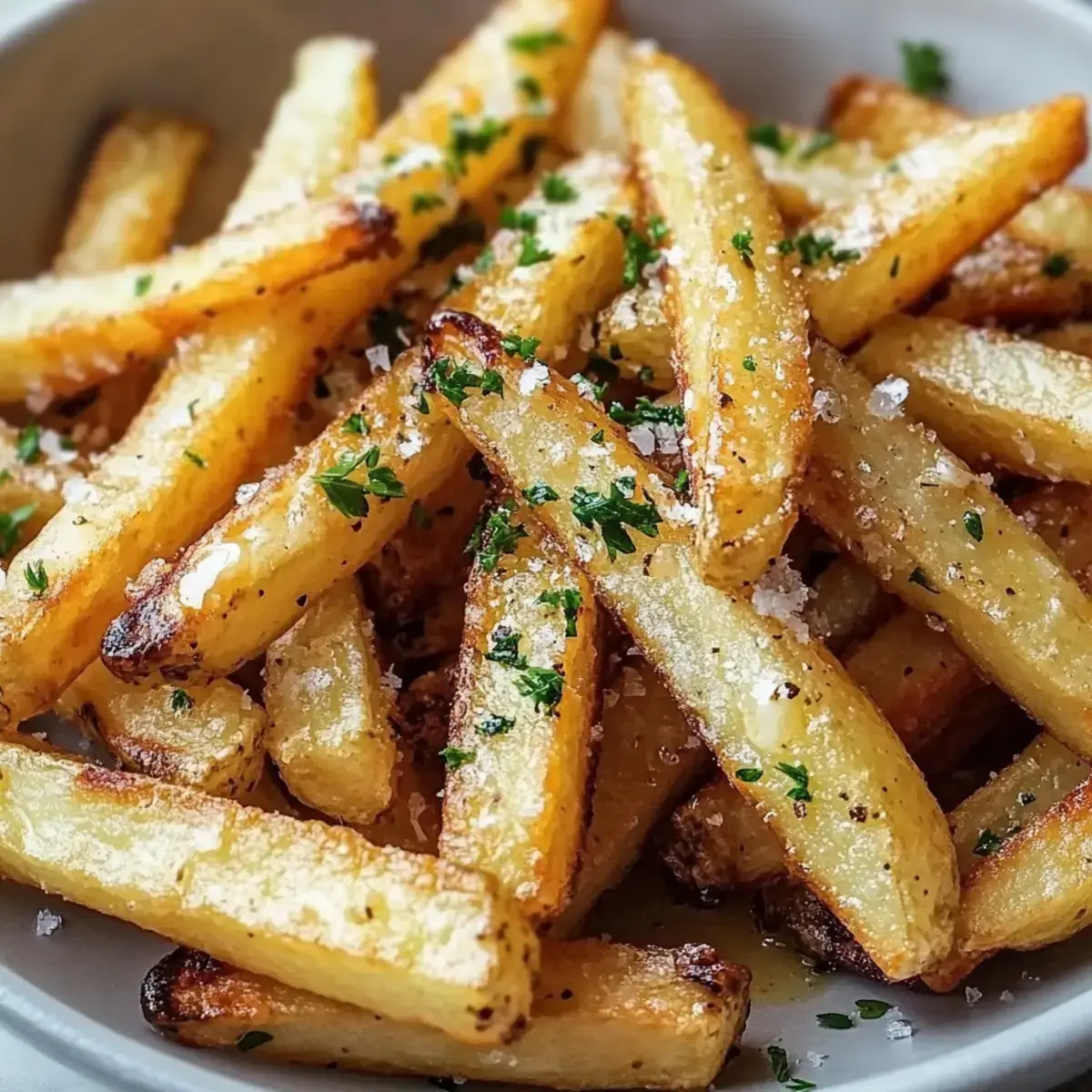 knusprigeKnoblauchbutterpommes
