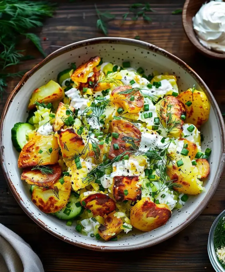 knuspriger kartoffelsalat rezept